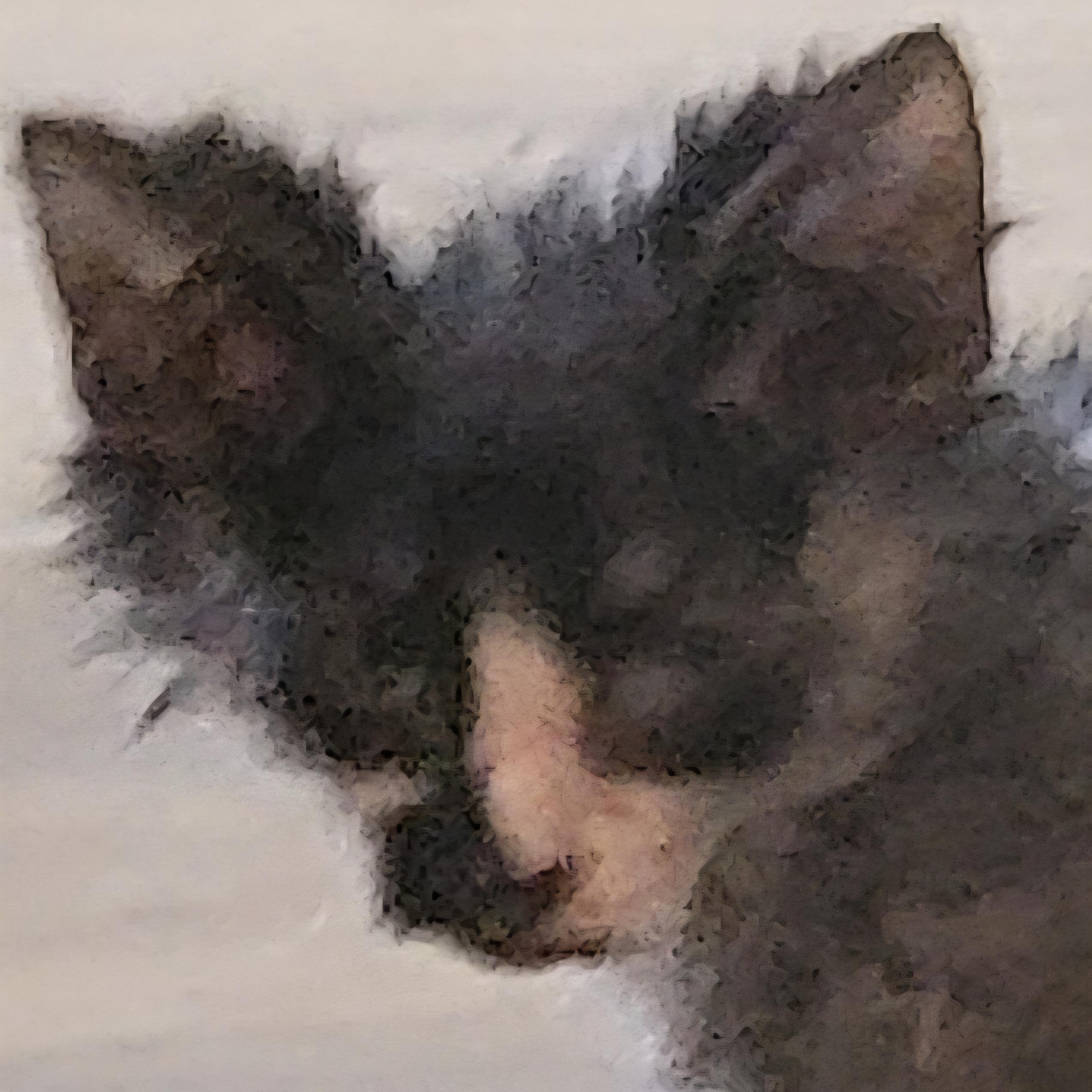 Stardust Adopted 6 13 26 with Wolfgang., ADOPTABLE, Kitten Male Lykoi & Domestic Medium Hair.