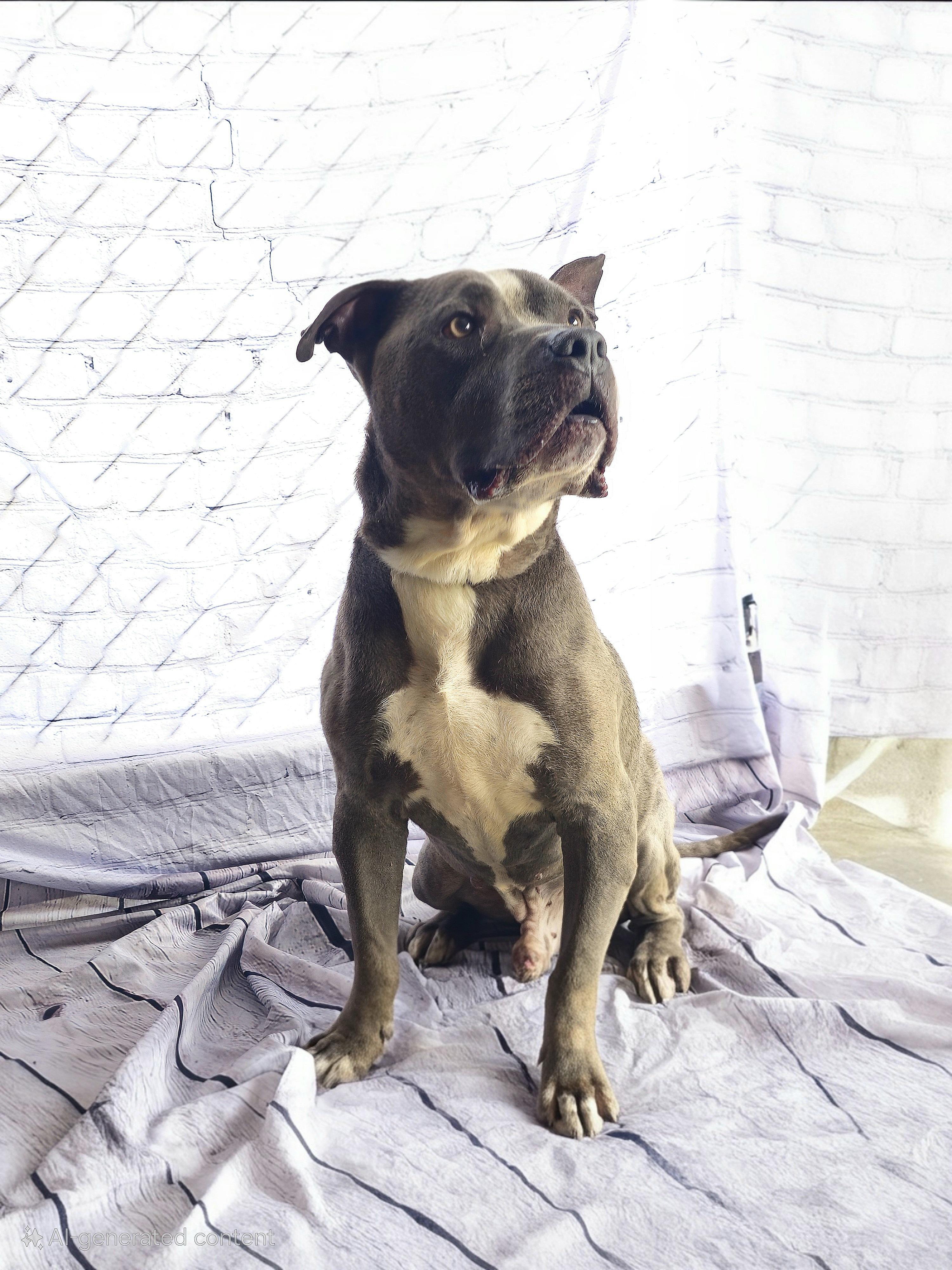 Philo, absolute sweetheart Let's get him into his Forever Home Ask for his Video, a Adoptable American Bully in Ridgefield, CT image 3/3
