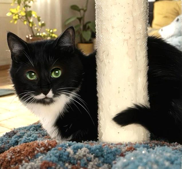 Enlarge Dolly & Barnaby: Best Buddies!, a ADOPTABLE Tuxedo in Newport, WA image 3/6