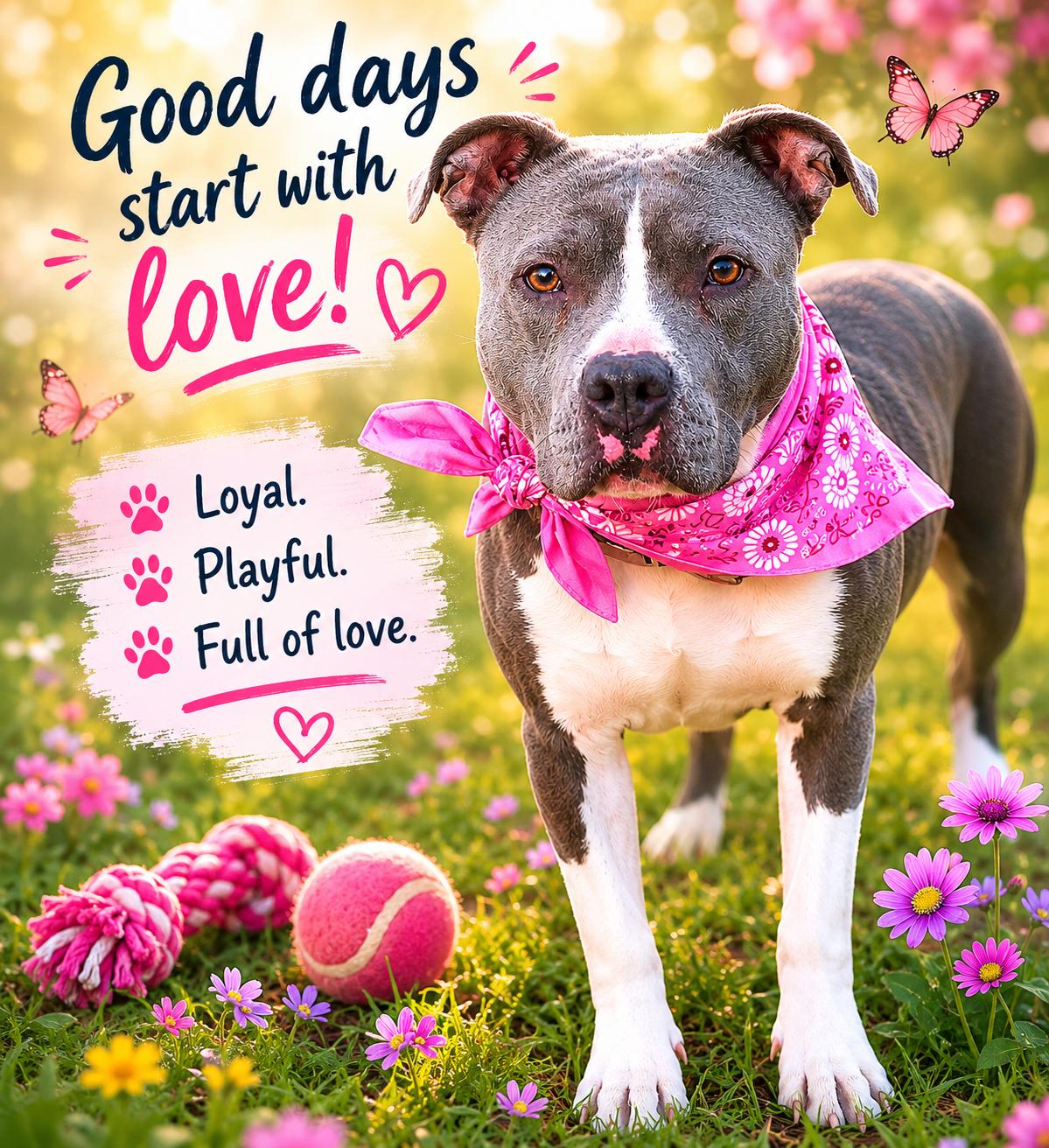 Princess, a Adoptable American Staffordshire Terrier in Fort atkinson, WI image 3/6