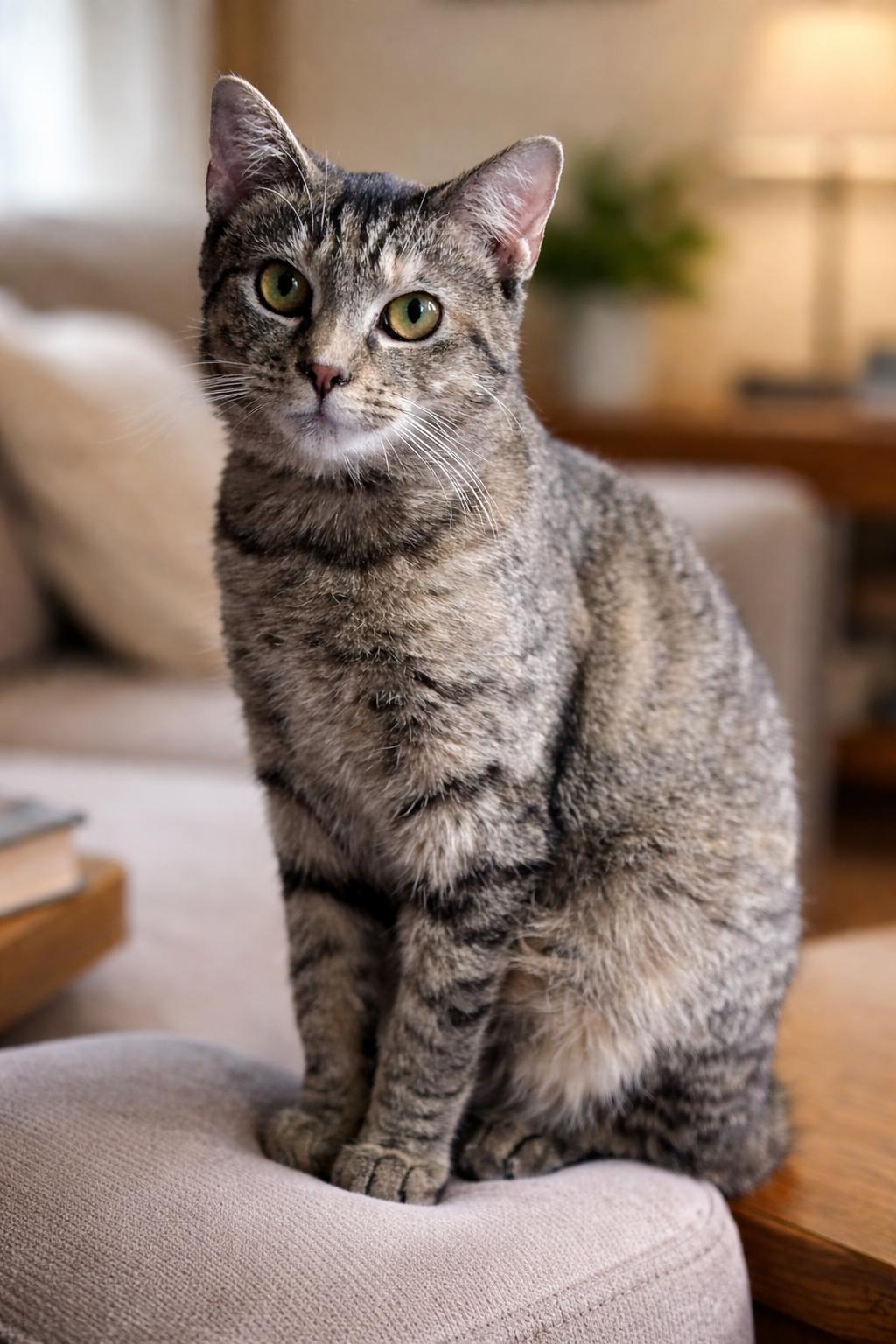 Mayo, ADOPTABLE, Young Female Domestic Short Hair.