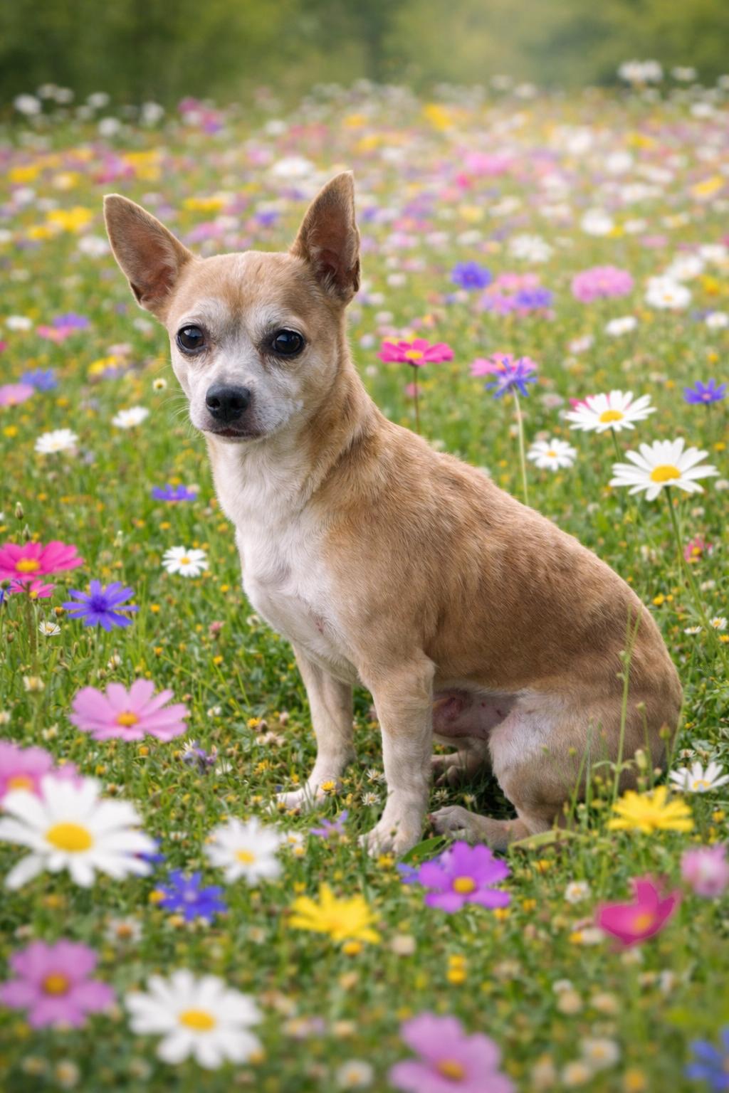 Ace, ADOPTABLE, Senior Male Chihuahua.