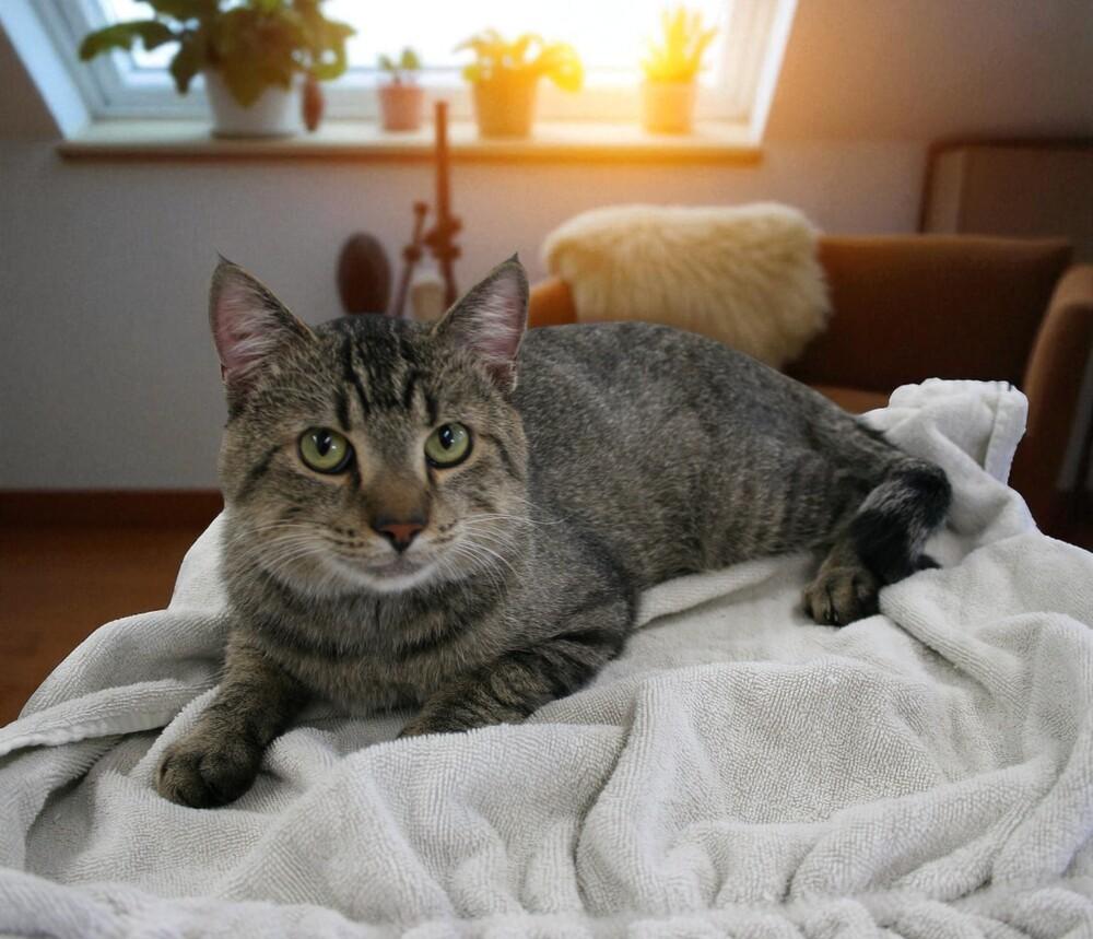 Grayson, Adoptable, Young Male Domestic Short Hair.