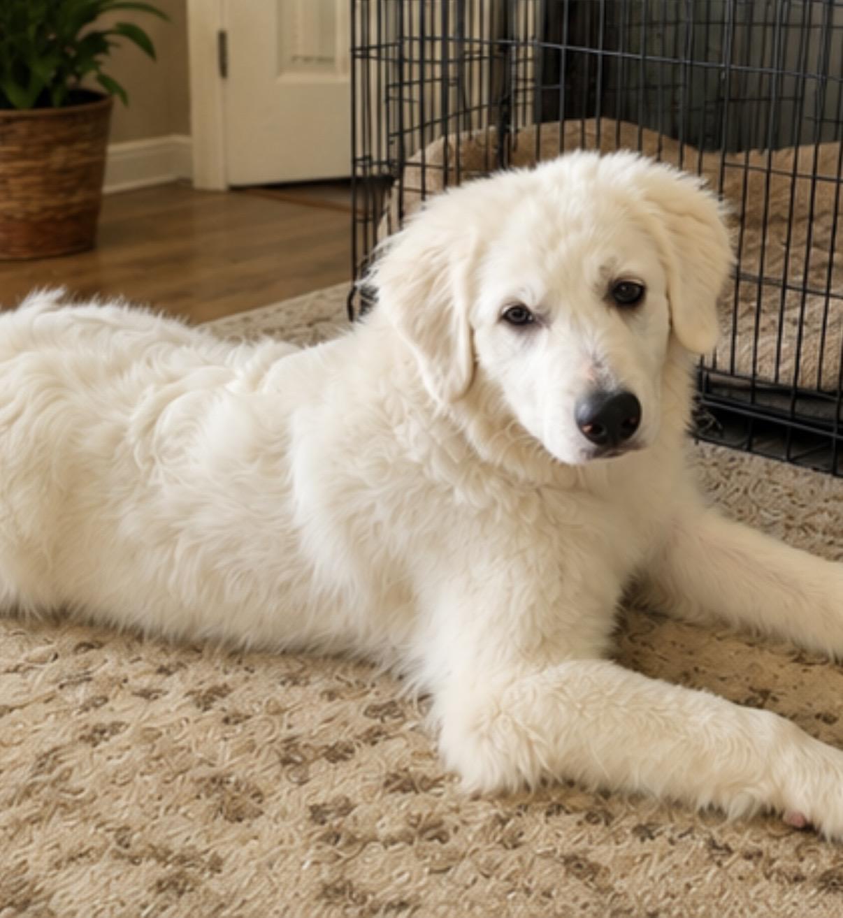 Sunny, ADOPTABLE, Puppy Female Great Pyrenees.