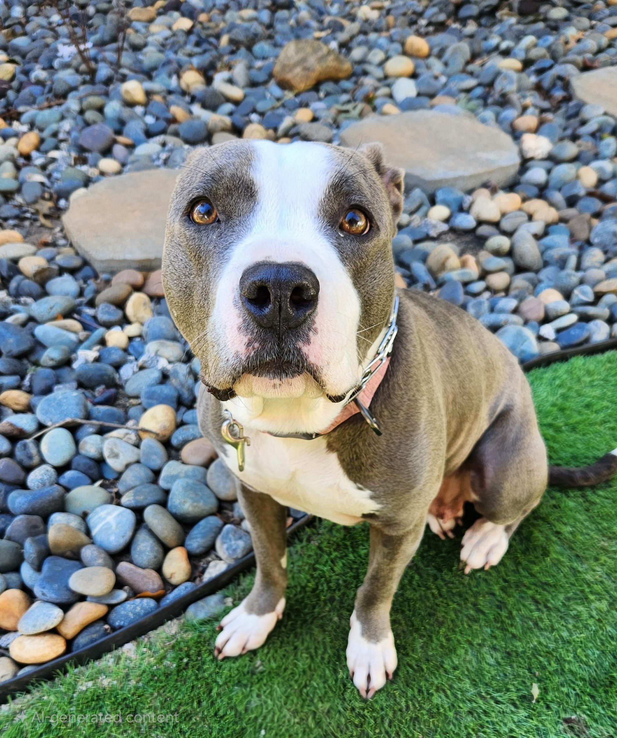 Enlarge Gigi sweet bully, a Adoptable mixed breed in Pelzer, SC image 4/4