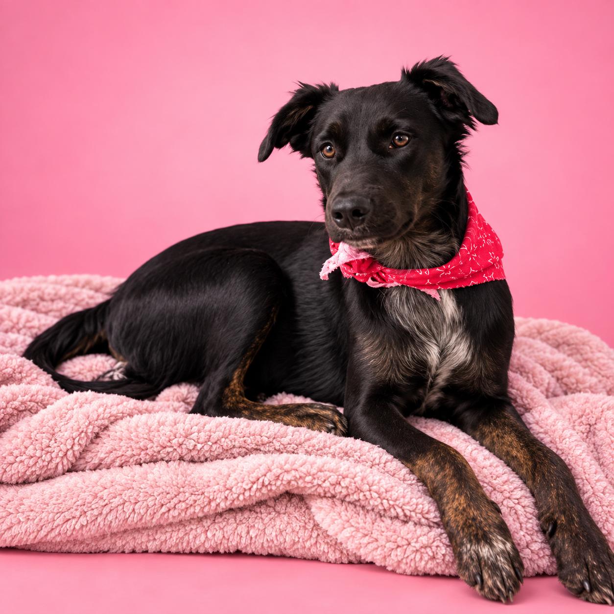 Rosita, ADOPTABLE, Puppy Female Cattle Dog.