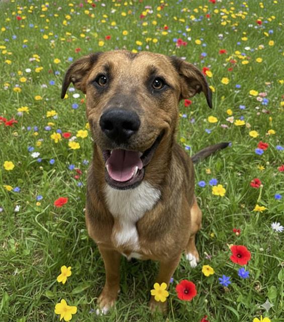 PEPPER, Adoptable, Young Male Labrador Retriever & Mixed Breed.