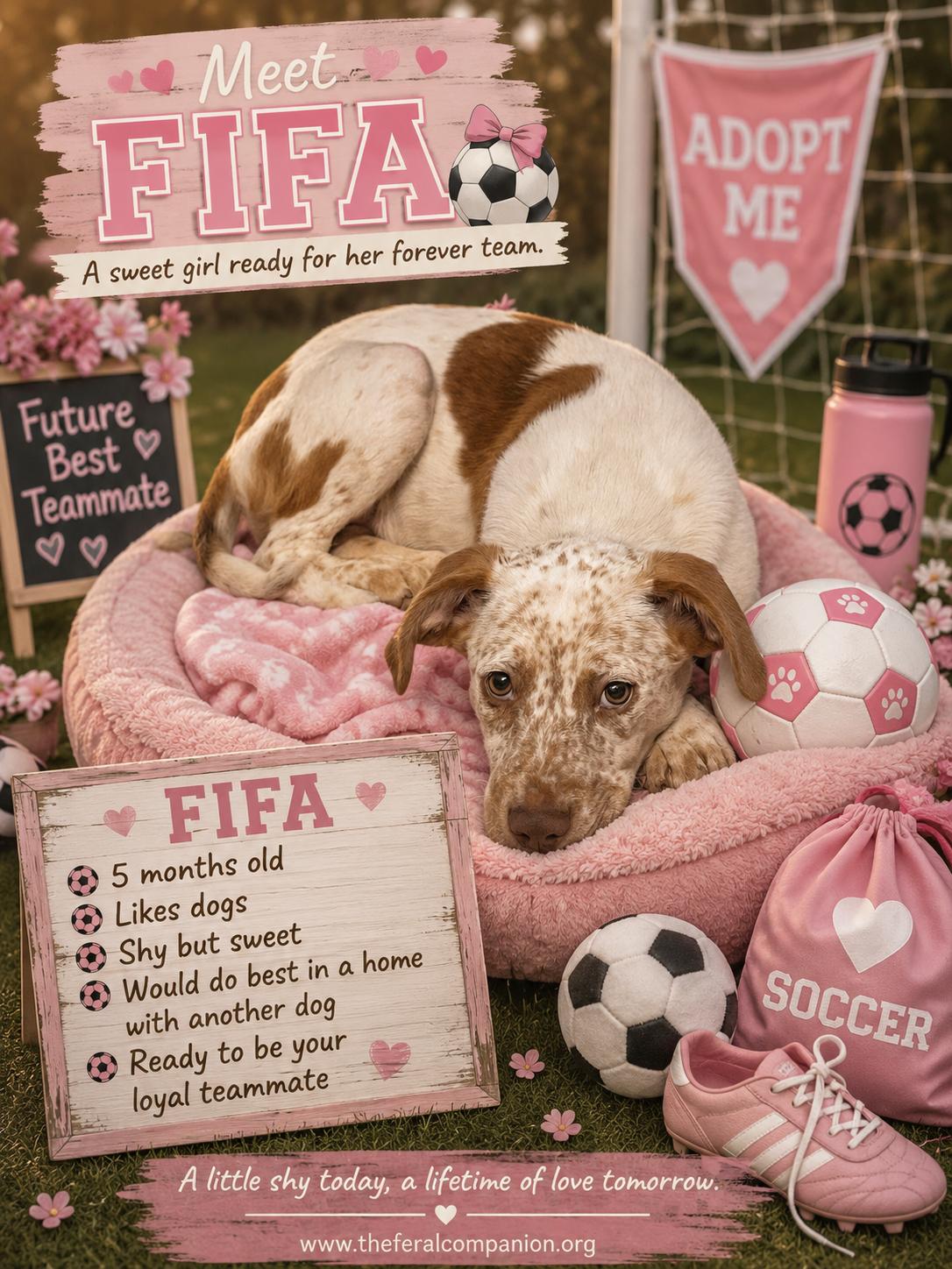 Enlarge Fifa, a Adoptable Mixed Breed in Eureka, MO image 1/2