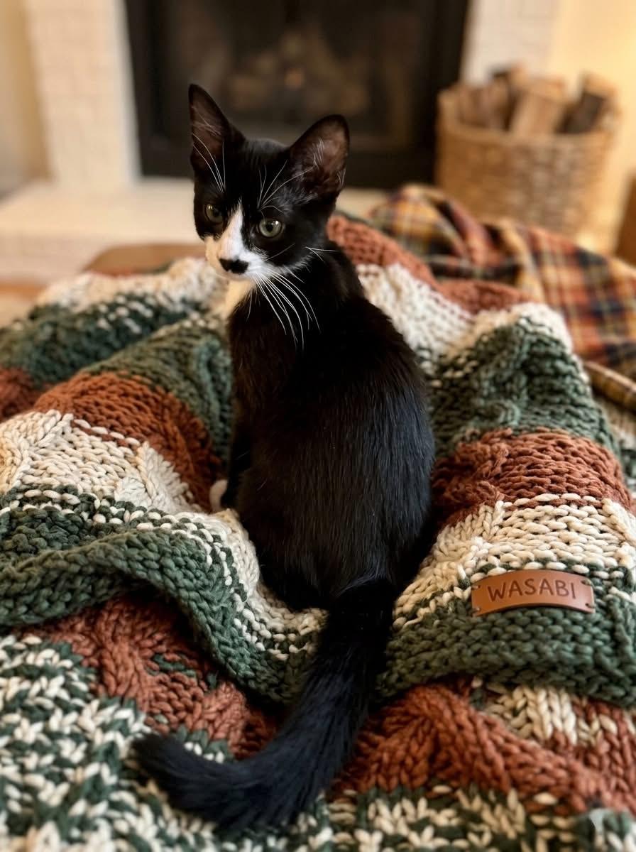 Enlarge WASABI, a ADOPTABLE Tuxedo in Palmdale, CA image 3/4
