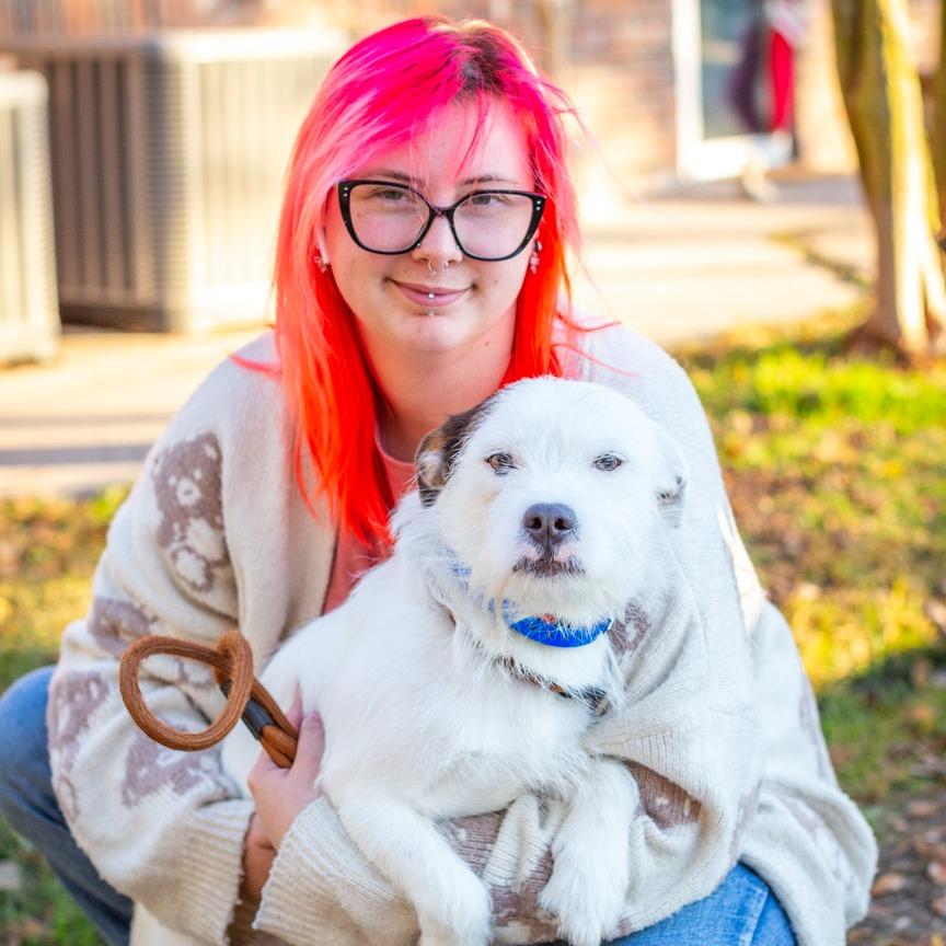 Enlarge Blanco, a Adoptable mixed breed in Hattiesburg, MS image 2/3