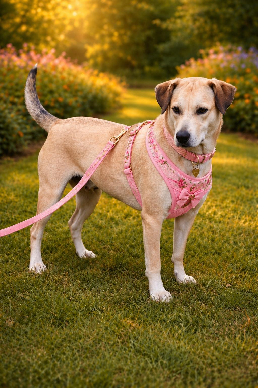 DAISY, adopted, Adult Female Yellow Labrador Retriever.