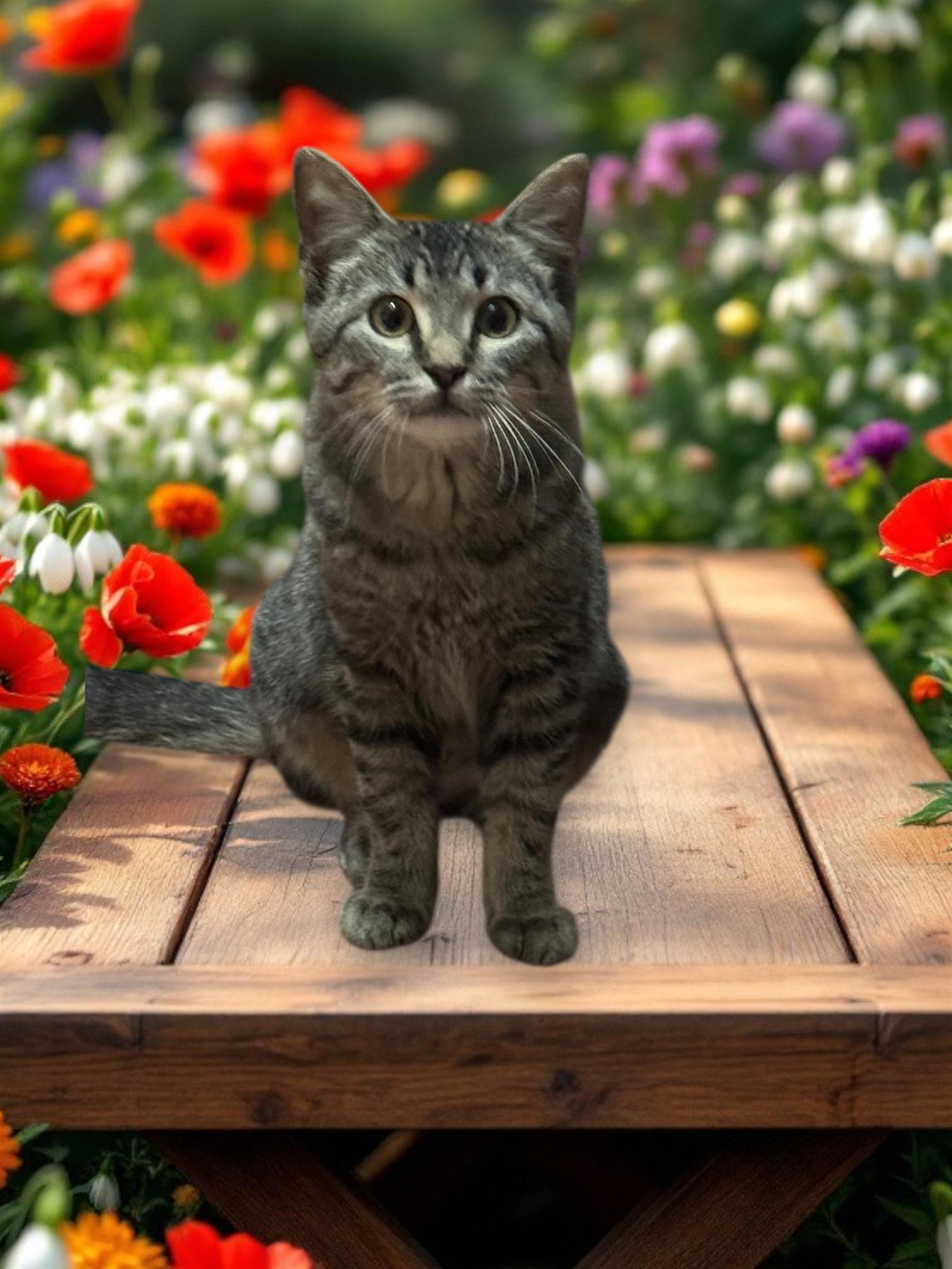 Kiki, Adoptable, Young Female Domestic Short Hair.