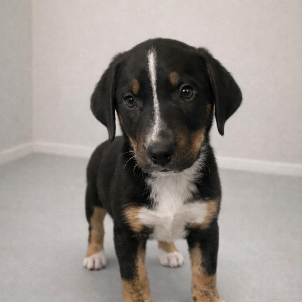 Miles, adopted, Puppy Male Catahoula Leopard Dog.