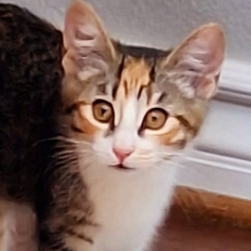 Emerald, Adopted, Kitten Female Calico & Tabby.