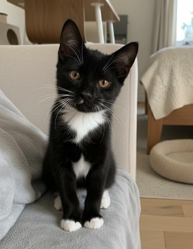 William – Playful Tuxedo Boy, an adopted Domestic Short Hair in Stamford, CT image 4/6