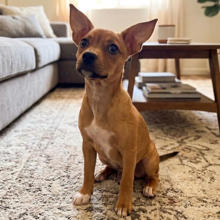 Thumbelina, Adoptable, Puppy Female Chihuahua & Mixed Breed.