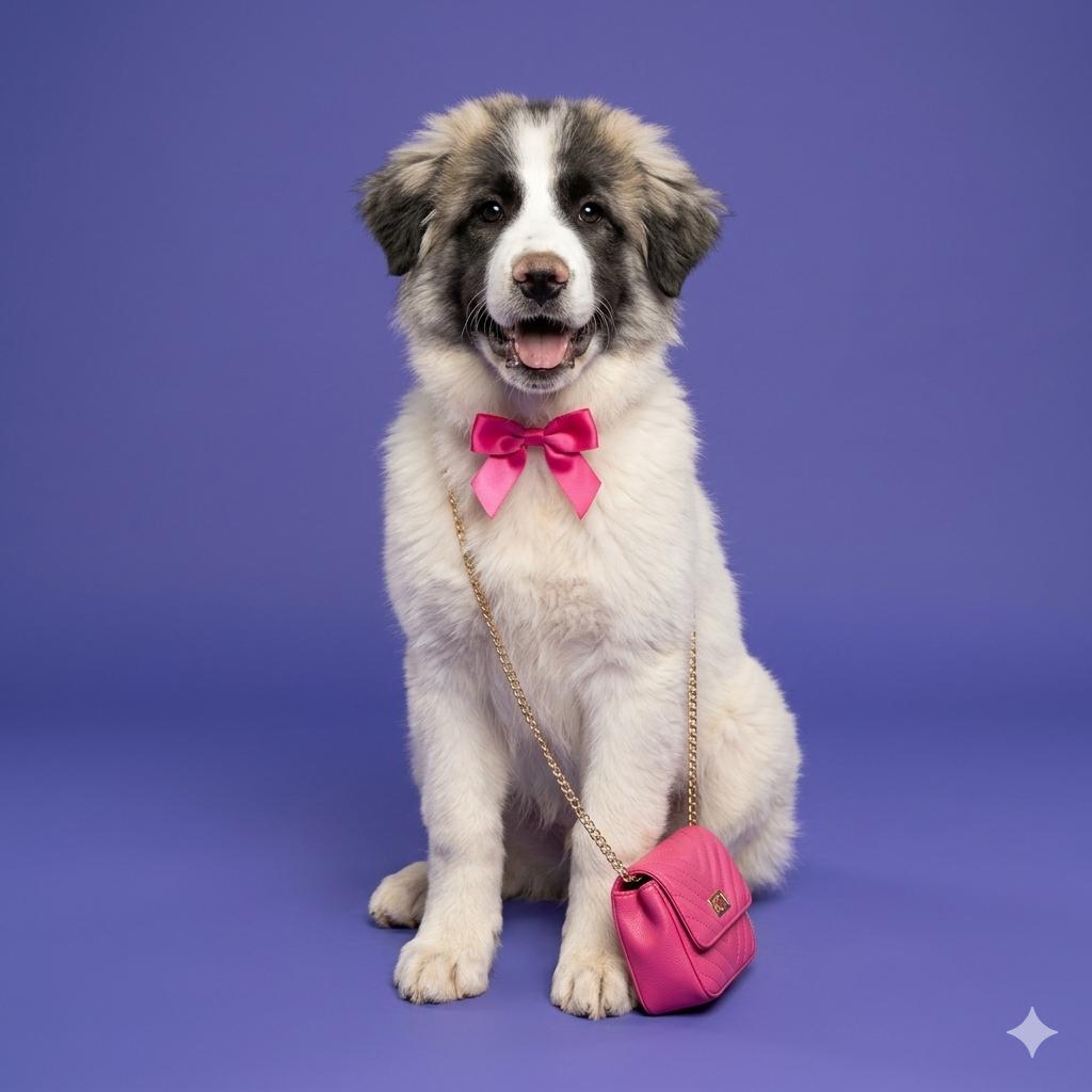 Panda, Adoptable, Puppy Female Great Pyrenees.