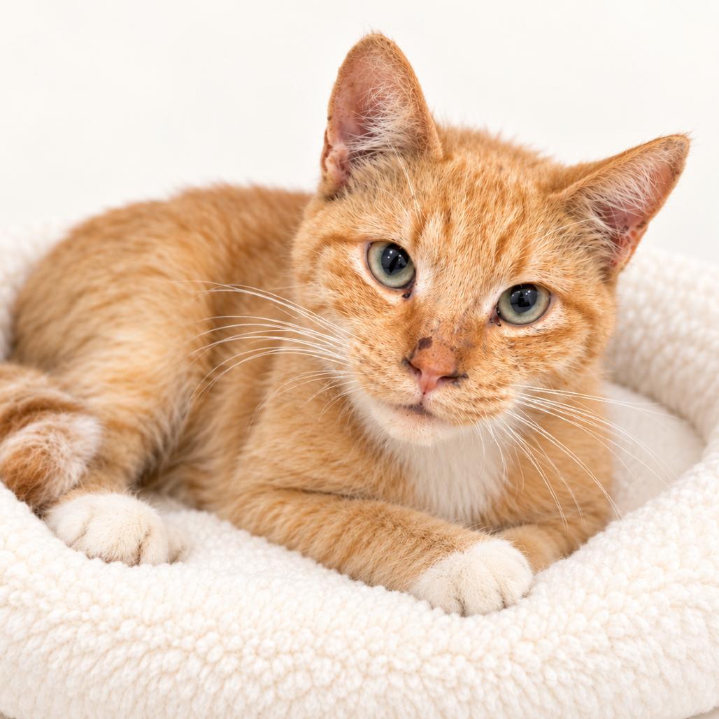 Butterscotch, Adoptable, Young Male Domestic Short Hair.