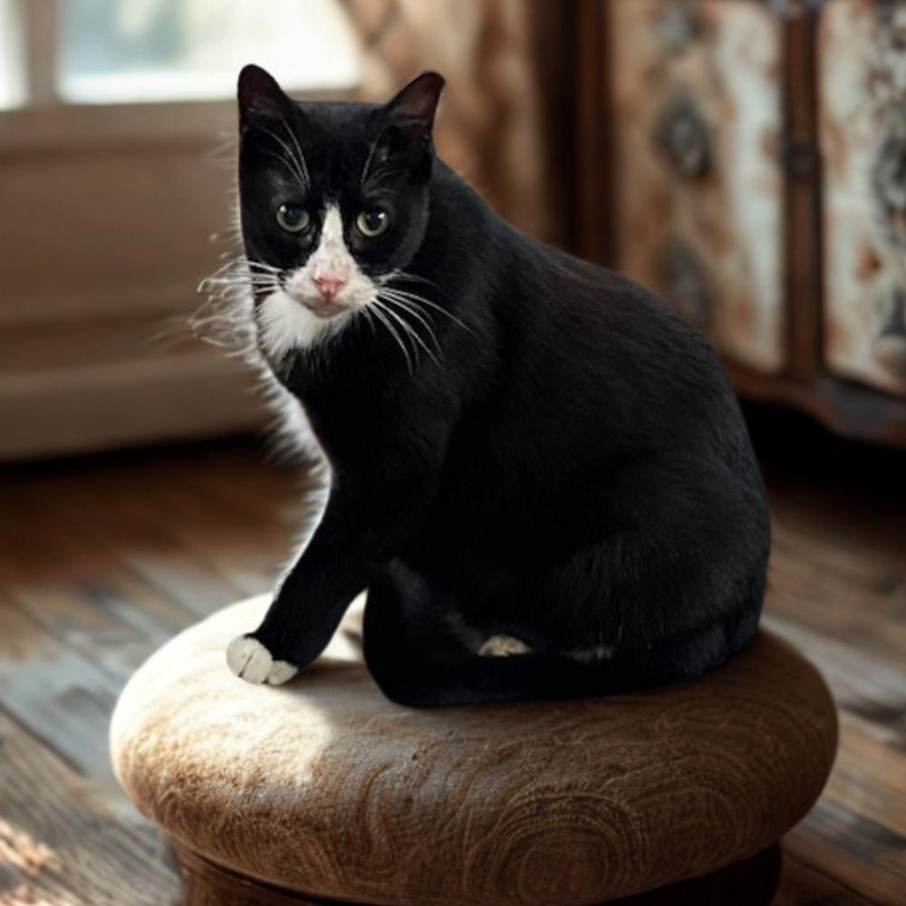 Enlarge Wanda, a ADOPTABLE Tuxedo in Dallas, TX image 2/2
