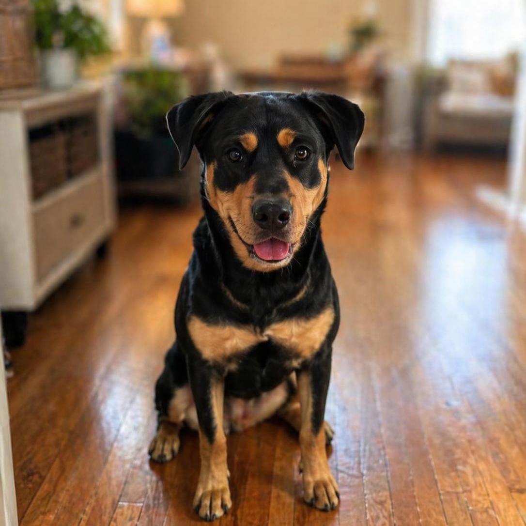Cannoli - Goofy, Loving, Big Personality & a Heart of Gold! Fostered in Natick,MA, adopted, Young Female Rottweiler.