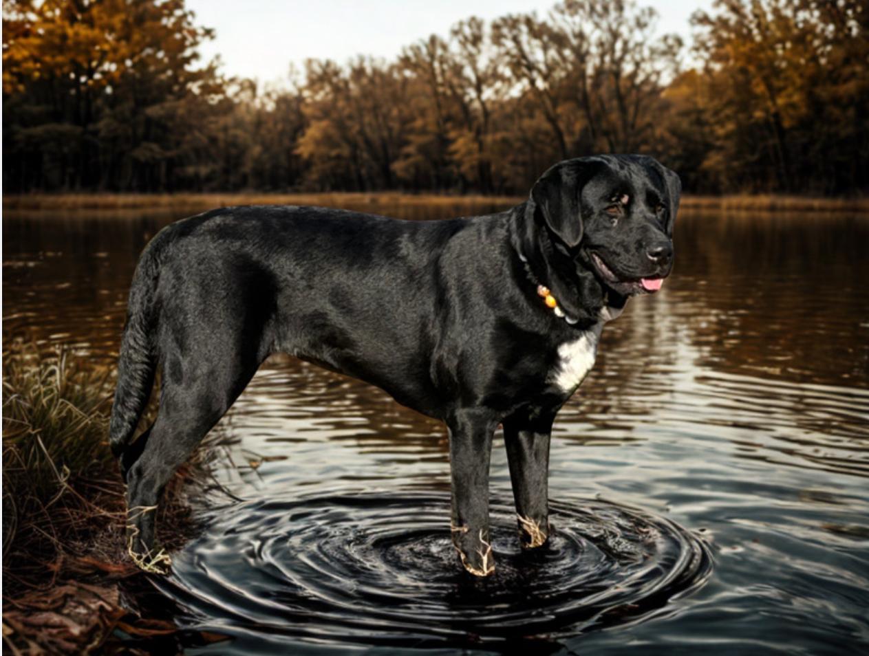 Enlarge Noel , a ADOPTABLE Black Labrador Retriever in Warrenton, VA image 3/4