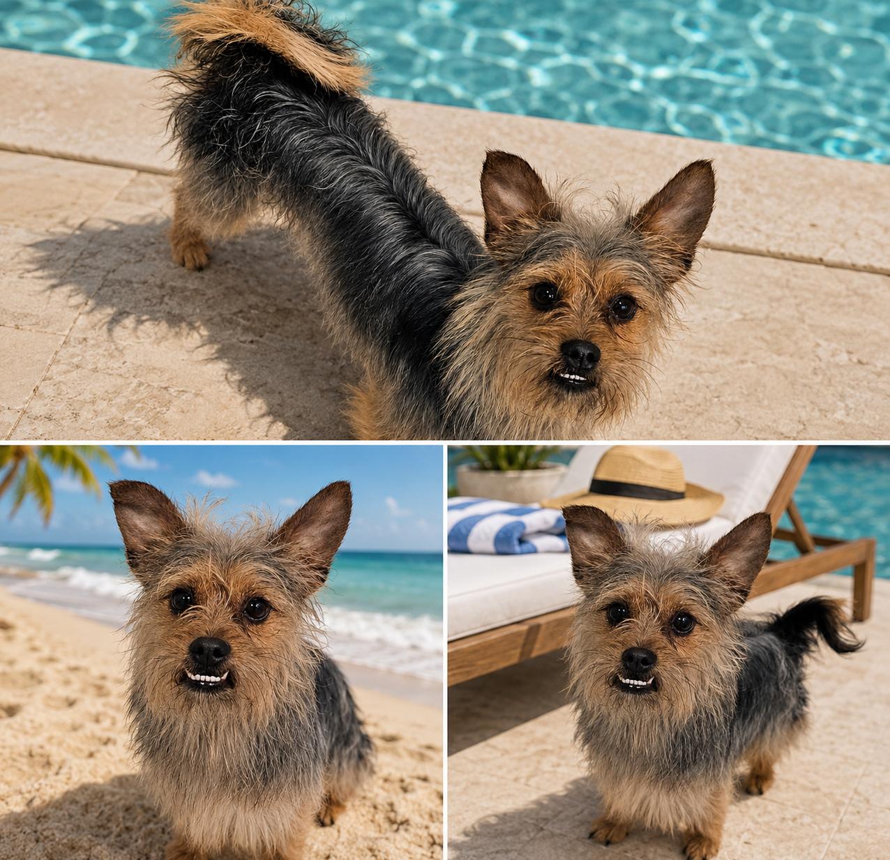 Bear, a Adopted Yorkshire Terrier in Oakhurst, NJ image 3/3