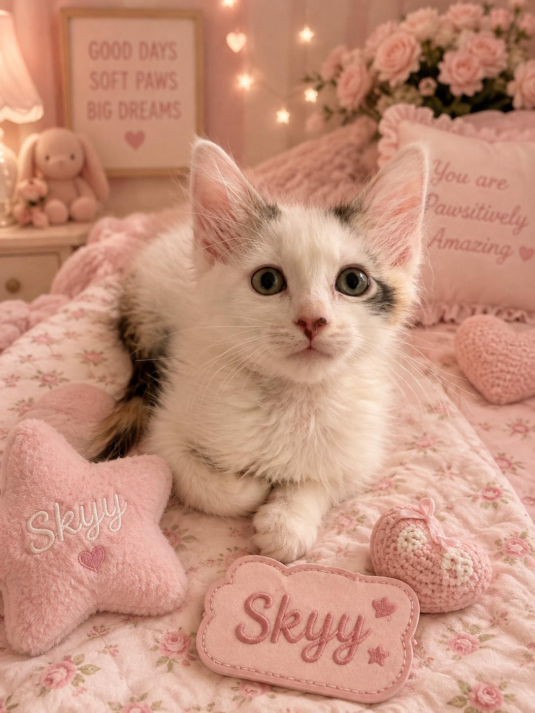 Enlarge Skyy, a Adoptable Calico in Dickinson, TX image 1/1
