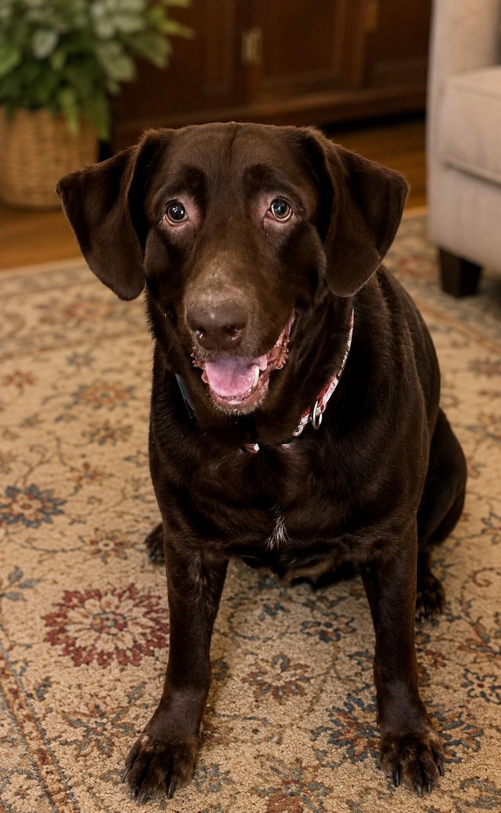 Enlarge Boony, an adoptable Chocolate Labrador Retriever in Willington, CT image 3/6
