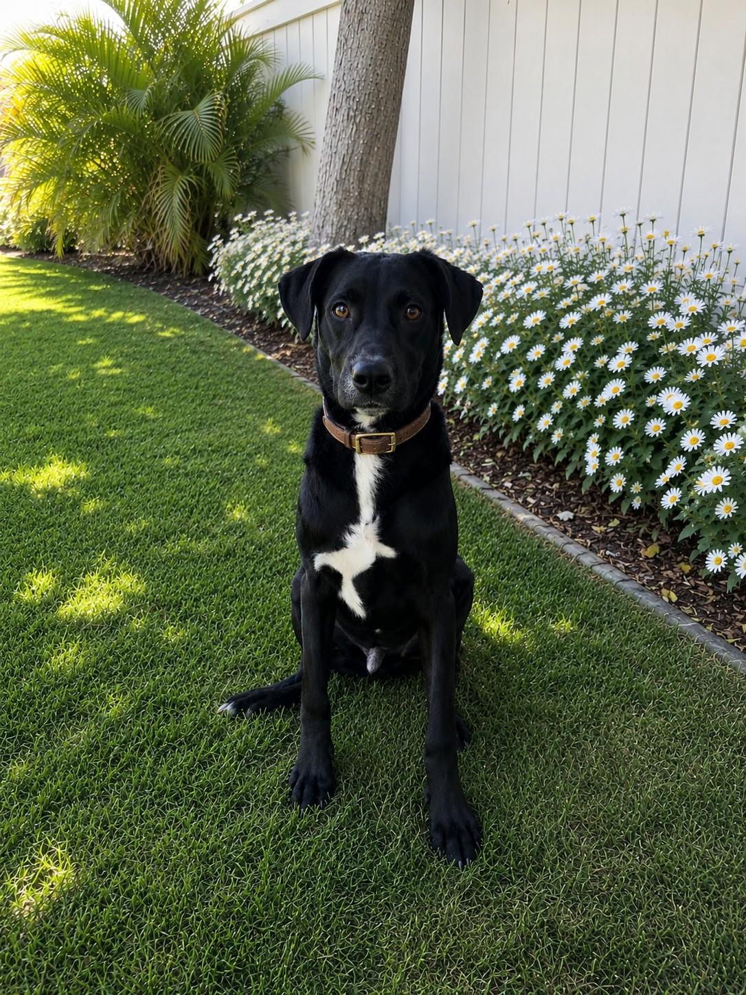 Cochise, ADOPTABLE, Puppy Male Black Labrador Retriever & Shepherd.
