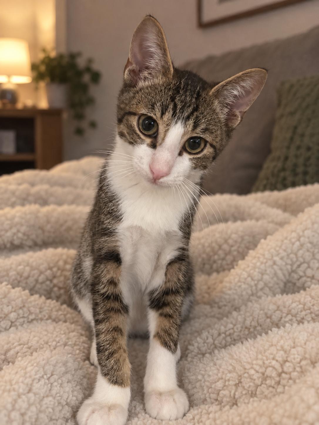 Zan, Adoptable, Kitten Male Domestic Short Hair.