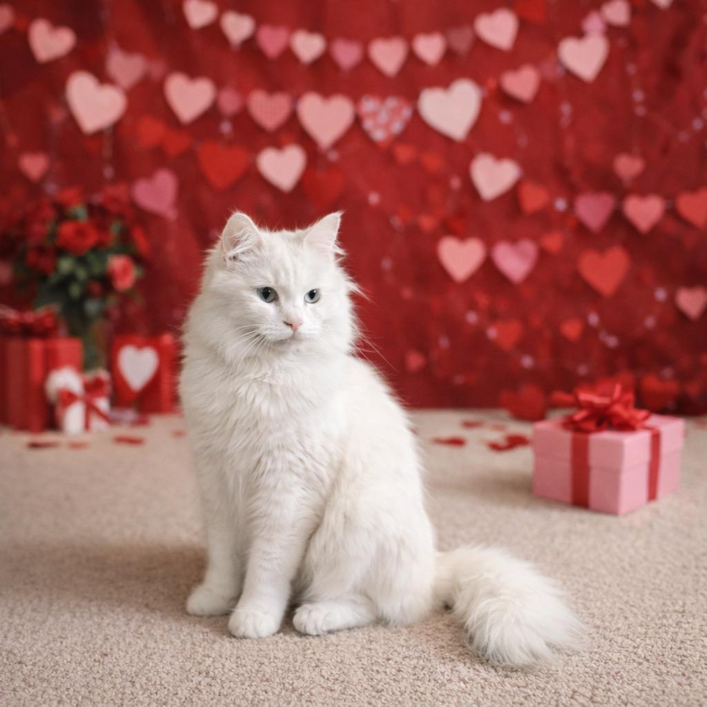 Cotton, Adopted, Young Male Domestic Short Hair.