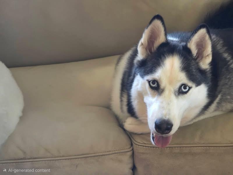 Kranti, adopted, Adult Female Siberian Husky.