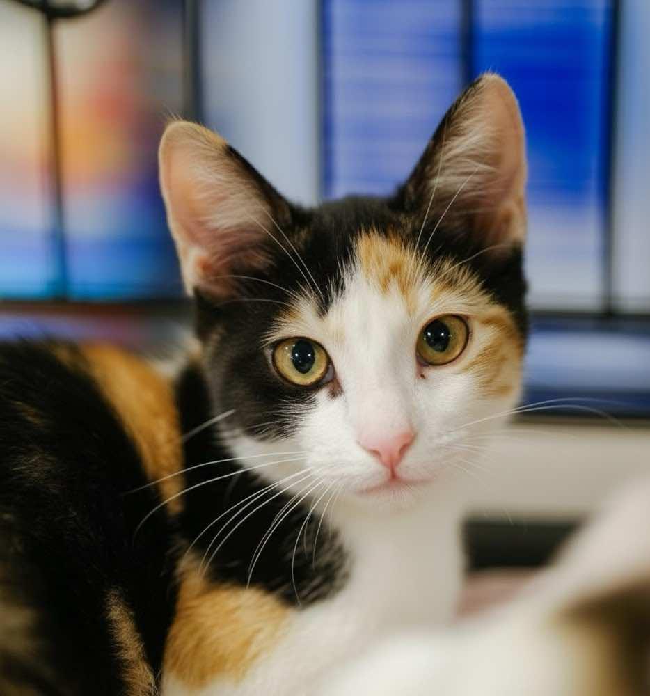 Phoebe (Sister of Chandler), an adoptable Calico in Houston, TX image 1/5