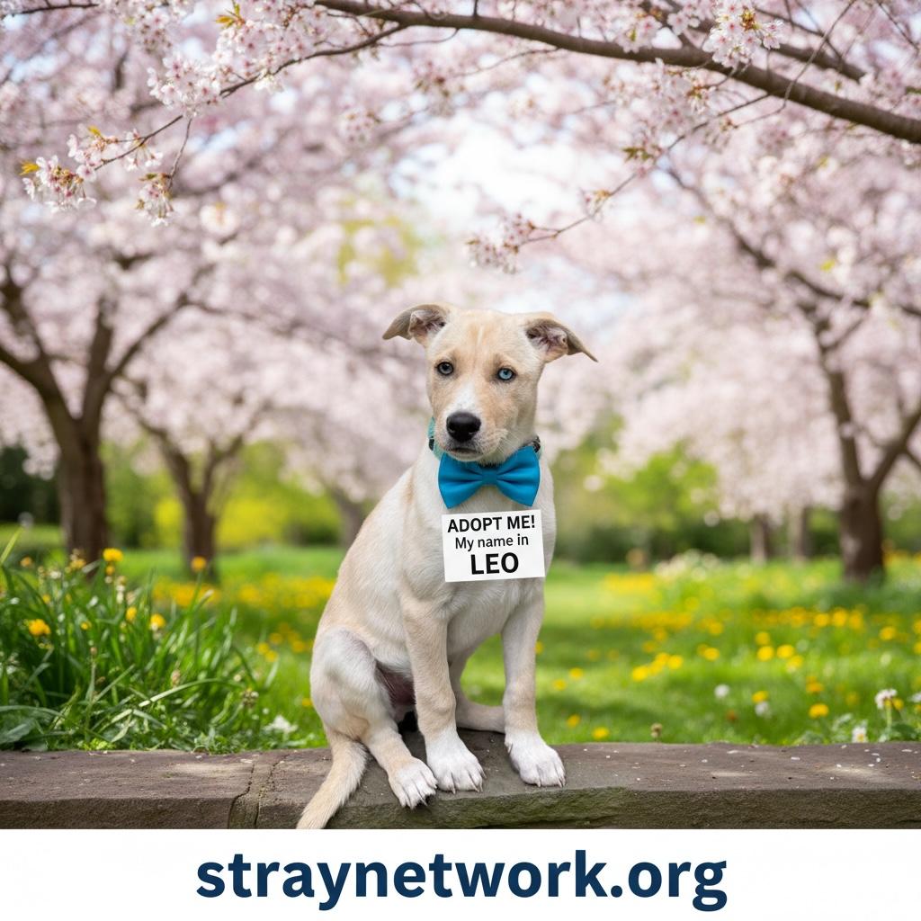 Leo, ADOPTABLE, Puppy Male Labrador Retriever & Husky.