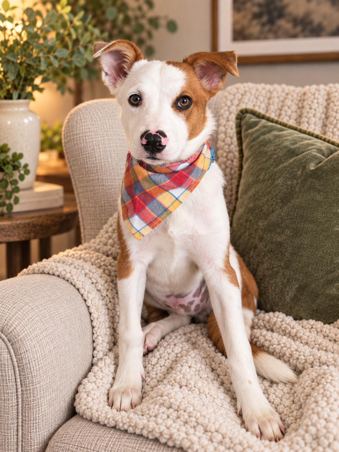 Kimchi, Adopted, Young Male Australian Cattle Dog / Blue Heeler.