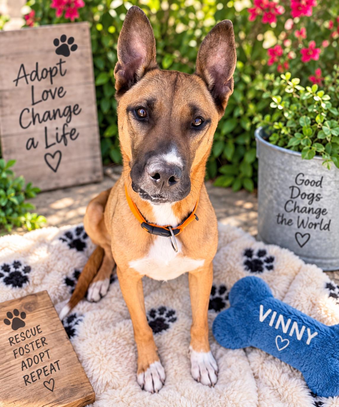 Enlarge Vinny, a Adopted German Shepherd Dog in ESTERO, FL image 3/3