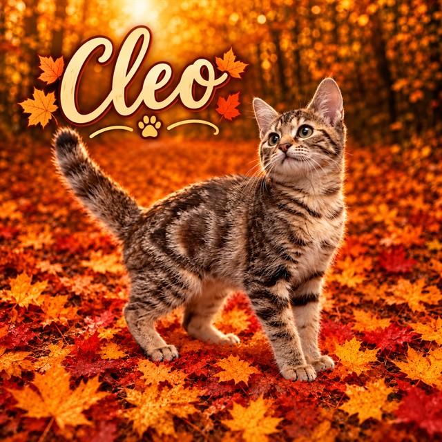CLEO, Adoptable, Kitten Female Domestic Short Hair.