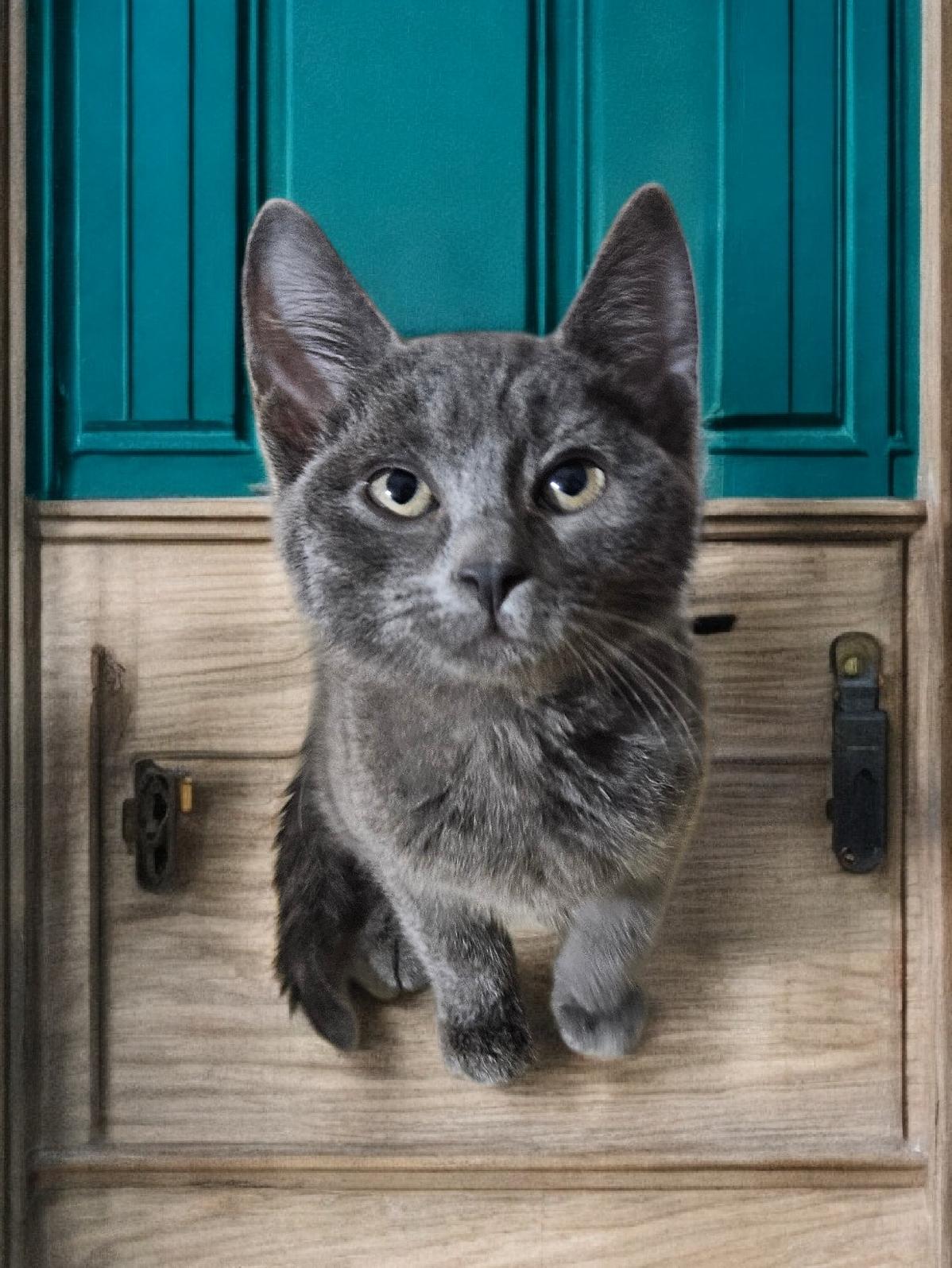 Udon Didit , Adoptable, Kitten Male Domestic Short Hair.