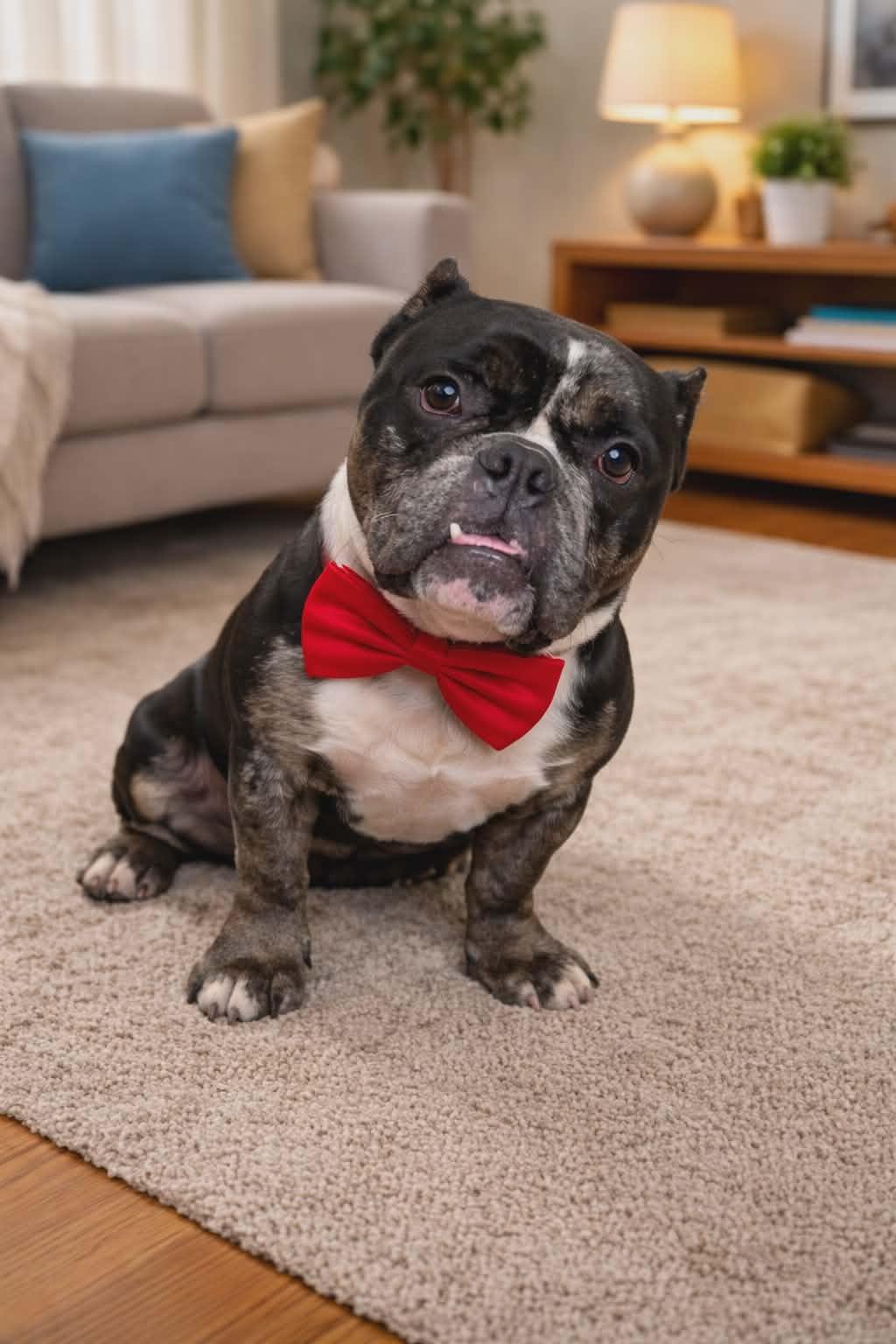 Sprout, ADOPTABLE, Young Male English Bulldog & French Bulldog.