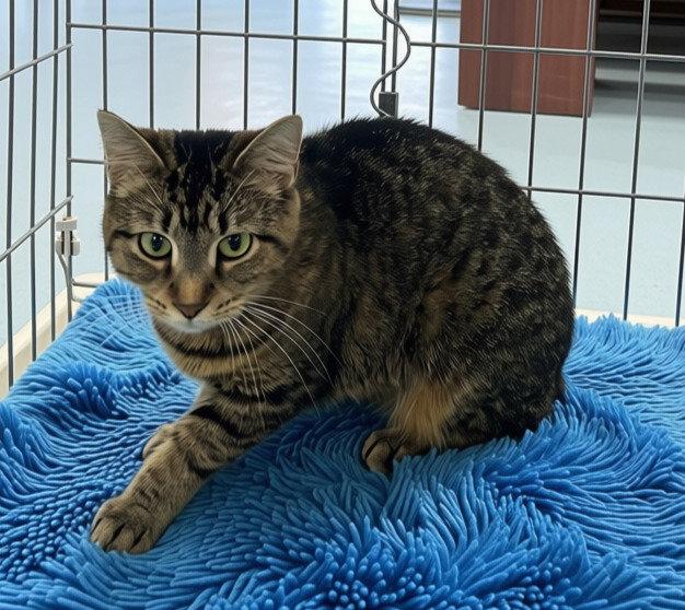 Pooky - Meet me at Fancy Paws!, Adoptable, Adult Female Manx.