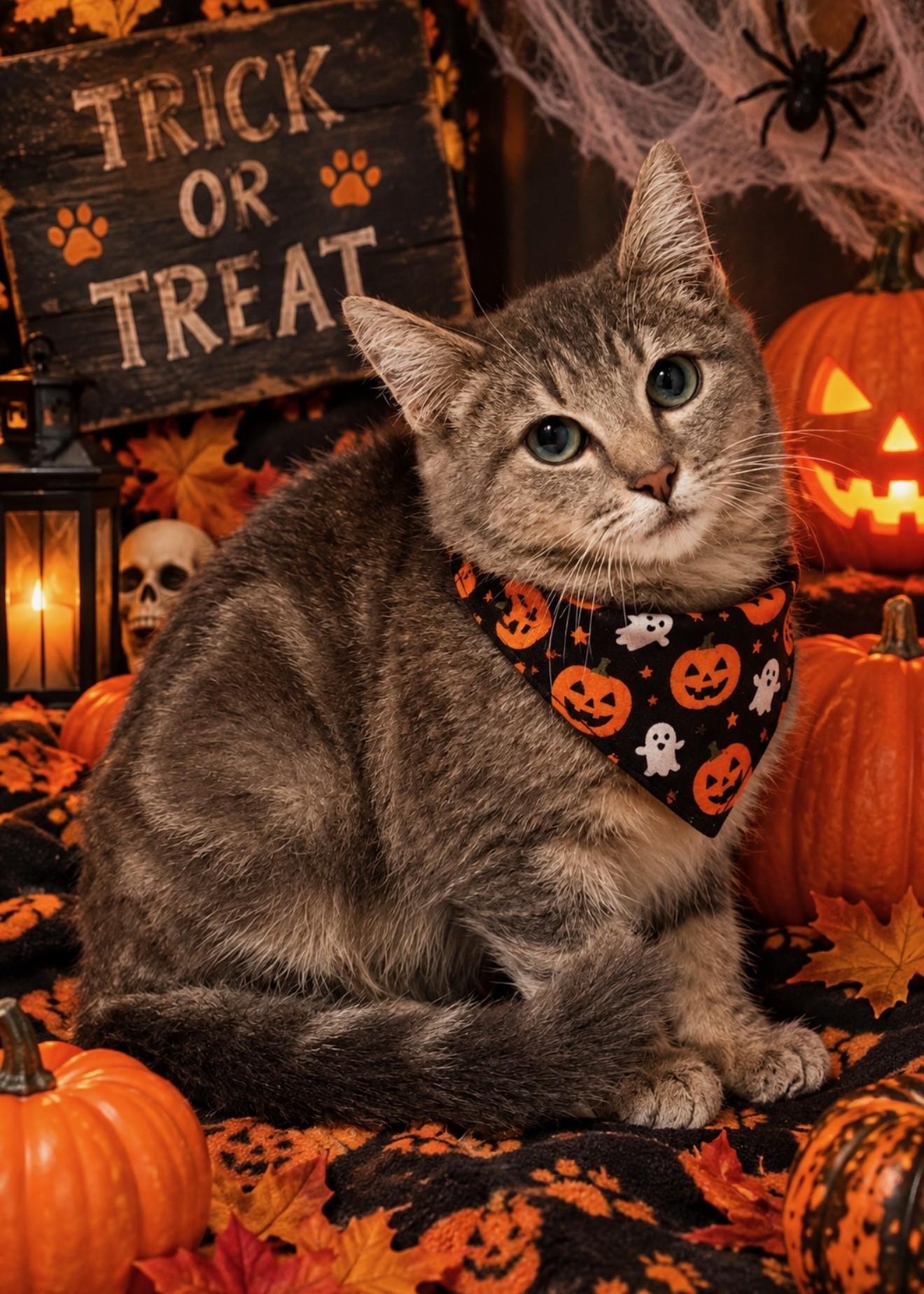 61860770, Adoptable, Young Female Domestic Short Hair.