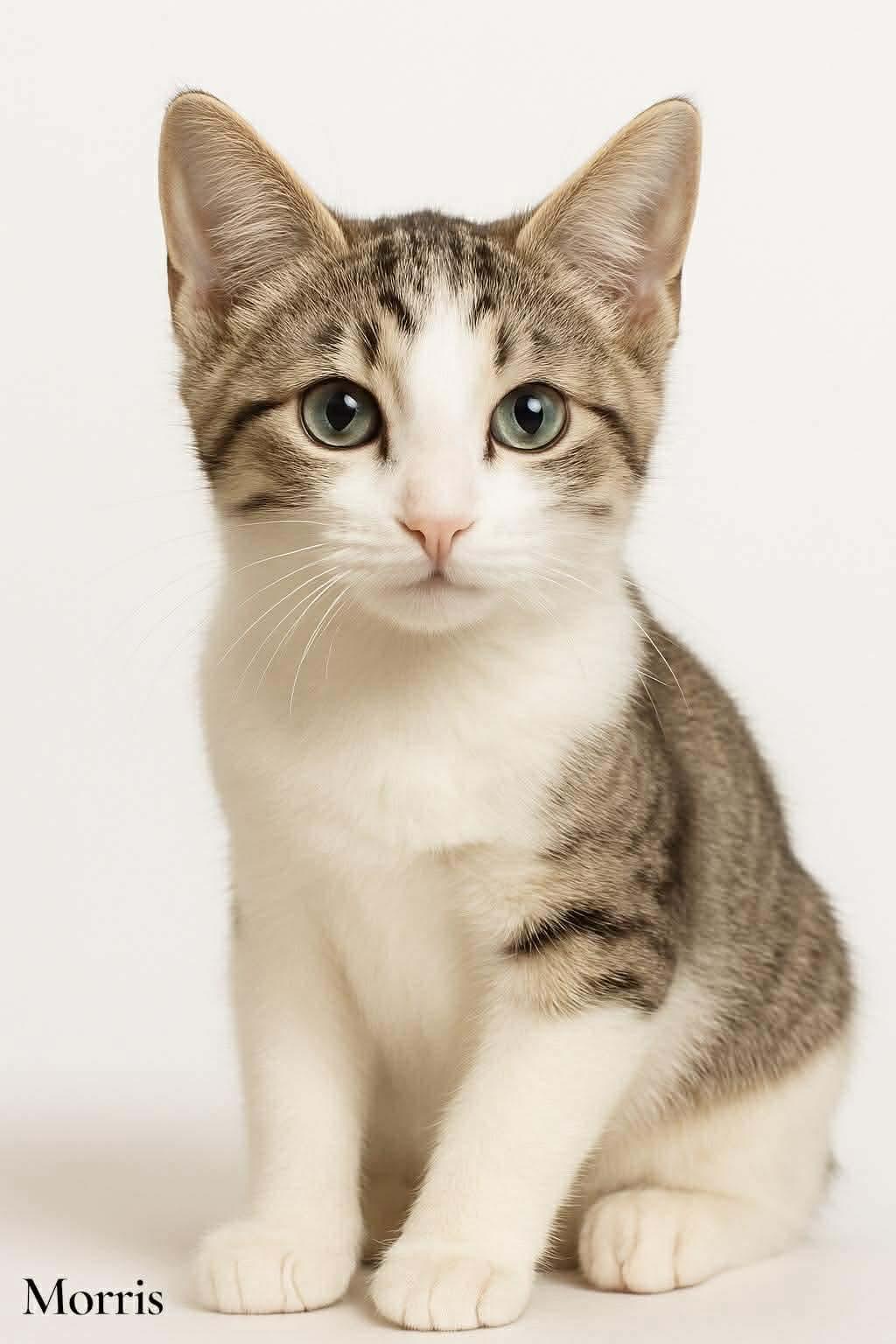 Enlarge Morris, a ADOPTABLE Domestic Short Hair in Stevensville, MI image 1/1