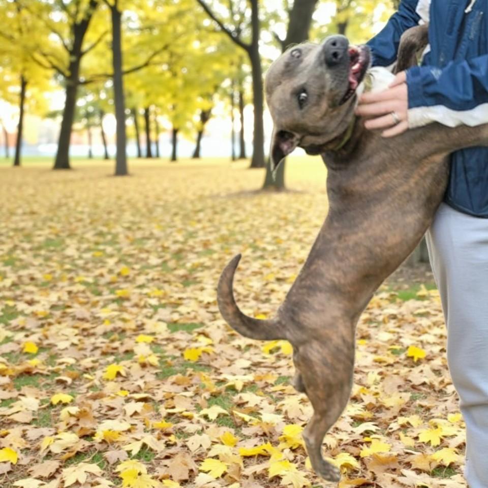 Hamlet, Adoptable, Adult Male Staffordshire Bull Terrier.
