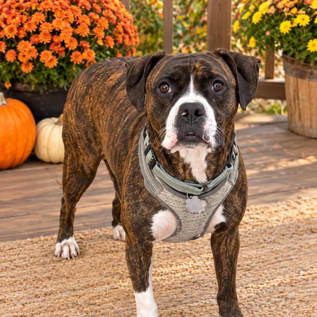 Enlarge BOSCOE (Couch Potato, Cuddler, Devoted/Loyal, Good With Kids/Dogs), a Adoptable mixed breed in Fayetteville, NC image 1/6