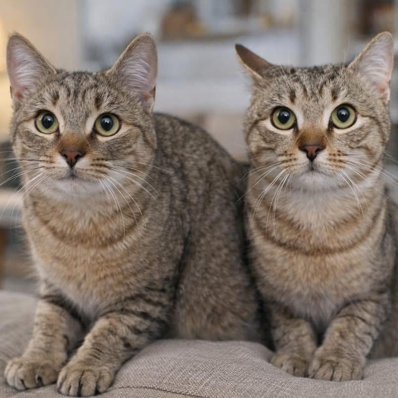Enlarge PESOS & FUEGO, a ADOPTABLE Domestic Short Hair in Schnecksville, PA image 1/1