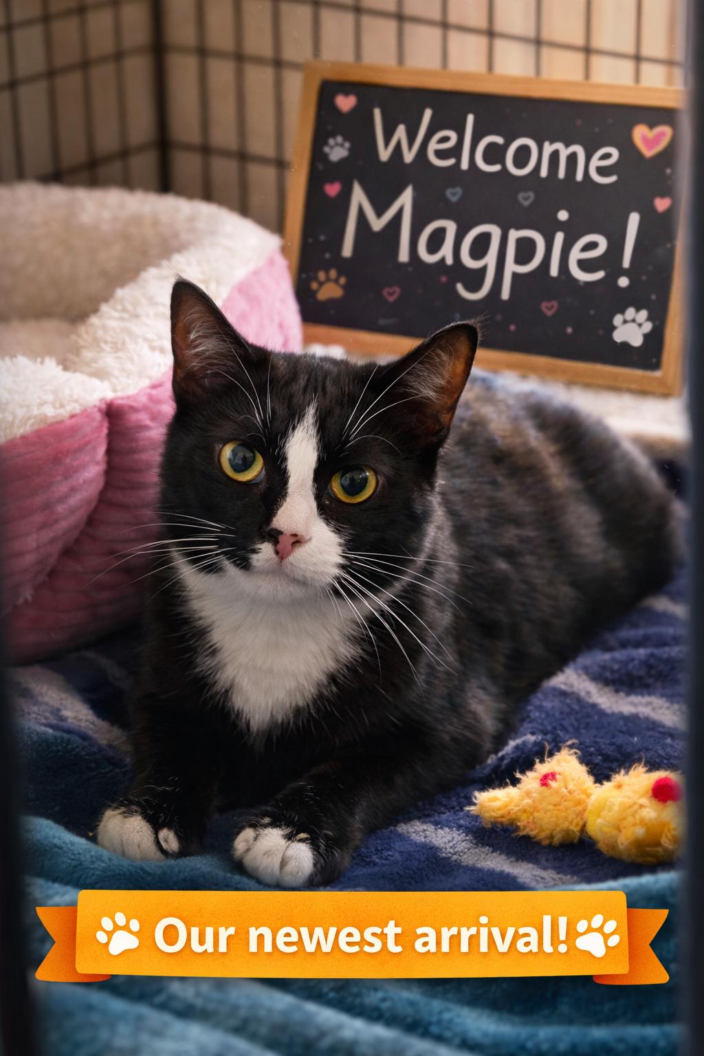 Enlarge Magpie, a Adopted mixed breed in Lynchburg, TN image 1/1