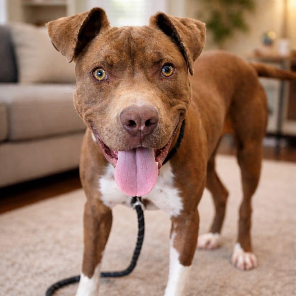 Tripp, a ADOPTABLE Pit Bull Terrier in Bethel, CT image 4/6