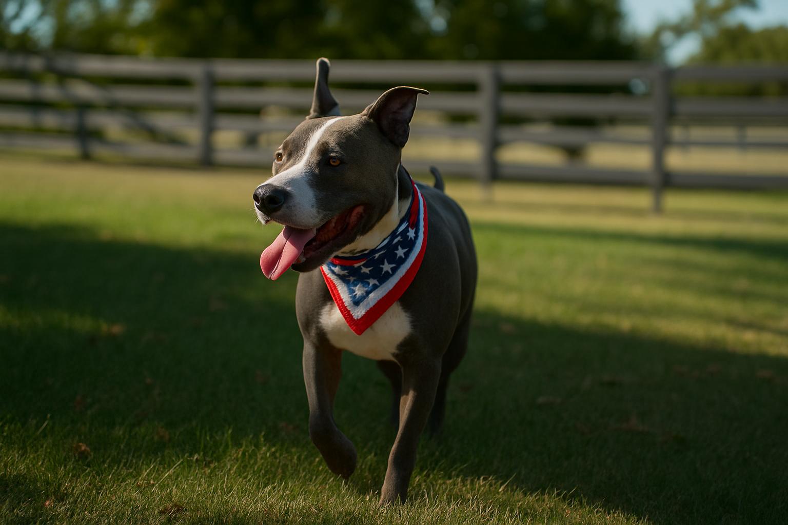 Cal, Adoptable, Adult Male Pit Bull Terrier.