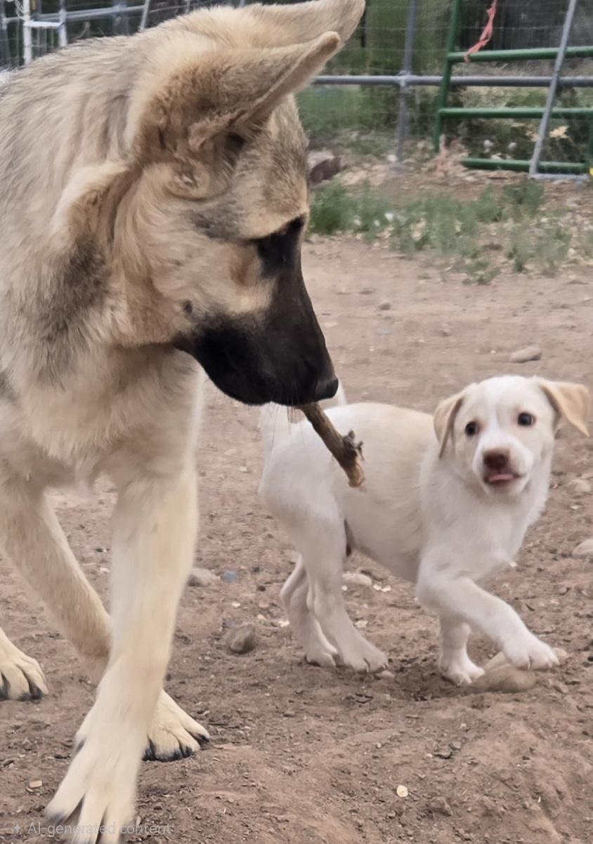 Enlarge **RIVER - Please click more to read bio, a ADOPTABLE mixed breed in Peralta, NM image 6/6