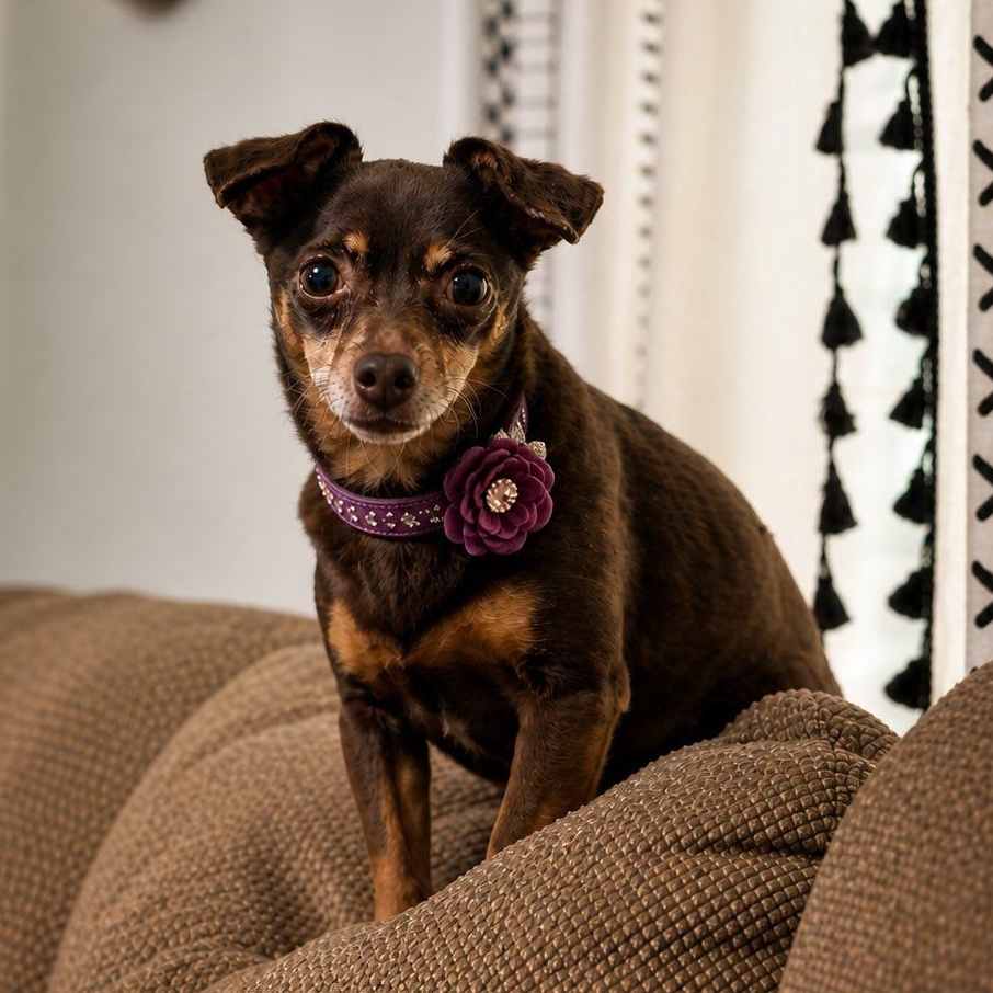 Pumpkin, ADOPTABLE, Adult Female Chihuahua.